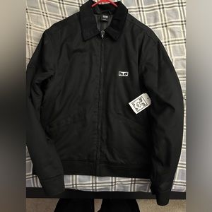 Obey angel jacket size small brand new with tags